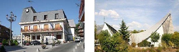 Ayuntamiento e Iglesia de Nuestra Señora del Valle en Becerril de la Sierra